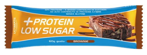 ULTIMATE BARRETTA+ PROTEIN LOW SUGAR BROWNIE 60 G - FarmaLucia