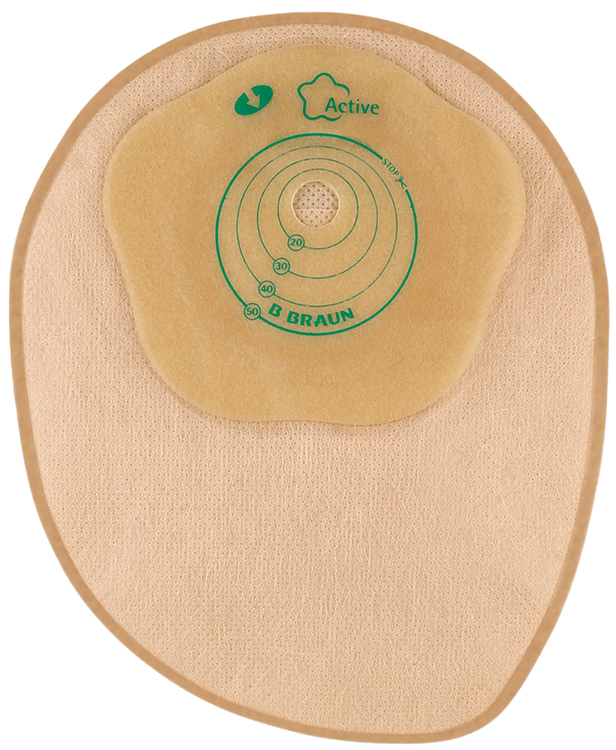 SACCA COLOSTOMIA FLEXIMA ACTIVE MIDI BEIGE FINESTRA ISPEZIONABILE RITAGLIABILE 15-50MM 30 PEZZI - FarmaLucia