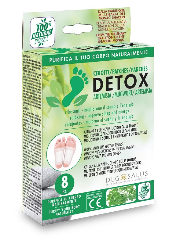 CEROTTI DETOX PIEDI ARTEMISIA 8 PEZZI - FarmaLucia
