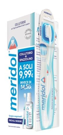 SPECIAL PACK MERIDOL COLLUTORIO 400 ML + SPAZZOLINO MORBIDO - FarmaLucia