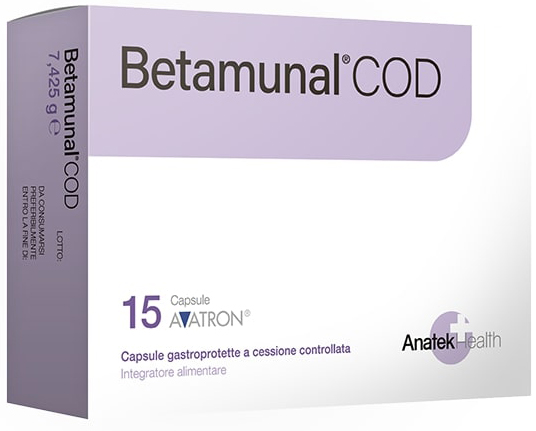 BETAMUNAL COD 15 CAPSULE - FarmaLucia