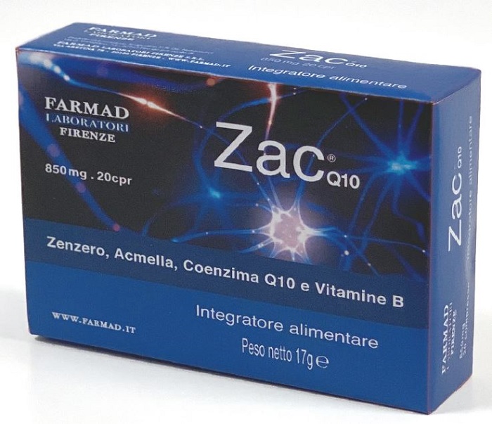 ZAC Q10 20 COMPRESSE - FarmaLucia
