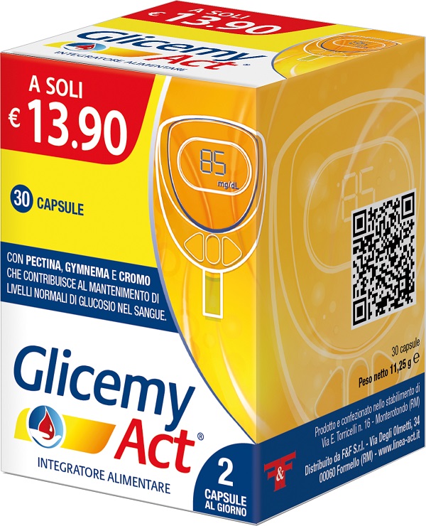 GLICEMY ACT 30 CAPSULE - FarmaLucia