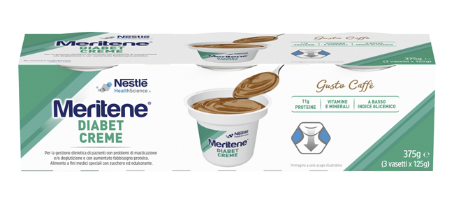 MERITENE DIABET CREME CAFFE' 3 X 125 G - FarmaLucia