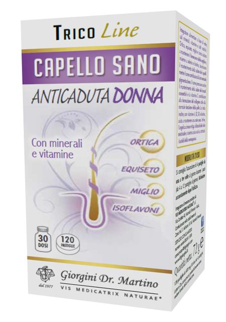 CAPELLO SANO ANTICADUTA DONNA 120 PASTIGLIE - FarmaLucia