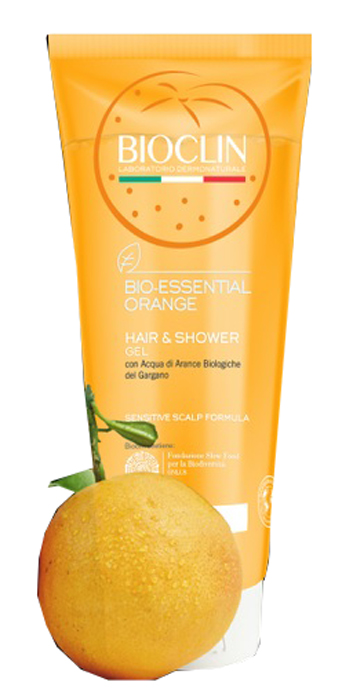 BIOCLIN BIO ESSENTIAL ORANGE HAIR & SHAMPOO 200 ML - FarmaLucia