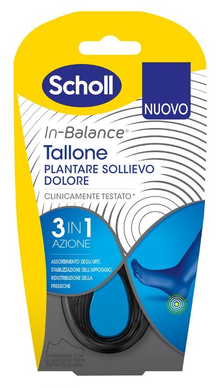 SCHOLL PLANTARE TALLONE S 2 PEZZI - FarmaLucia