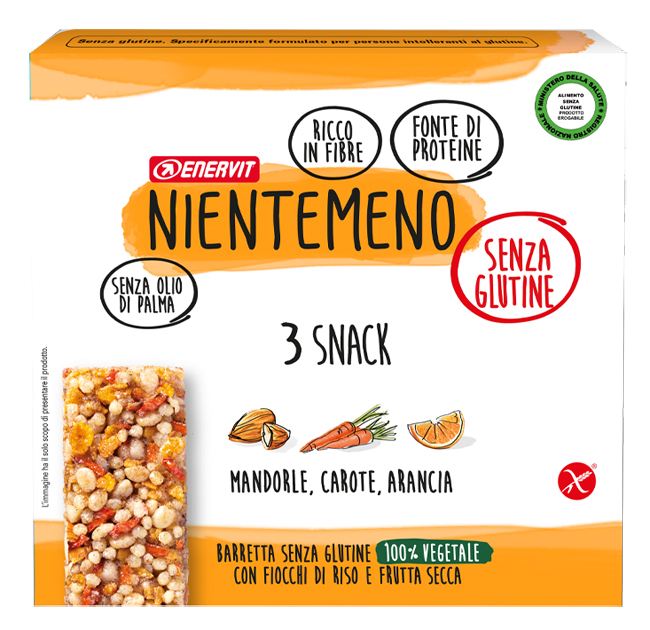 NIENTEMENO EN BARRETTA MANDORLE CAROTE ARANCIA - FarmaLucia