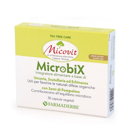 MICOVIT MICROBIX 30 CAPSULE - FarmaLucia