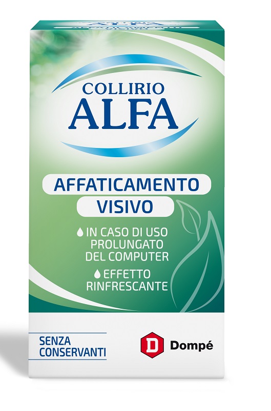 COLLIRIO ALFA AFFATICAMENTO VISIVO 10 ML - FarmaLucia