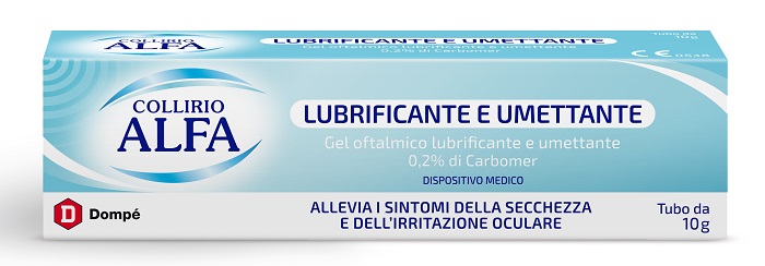 COLLIRIO ALFA LUBRIFICANTE E UMETTANTE GEL 10 ML - FarmaLucia