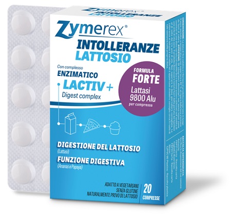ZYMEREX INTOLLERANZE LATTOSIO 20 COMPRESSE RIVESTITE - FarmaLucia