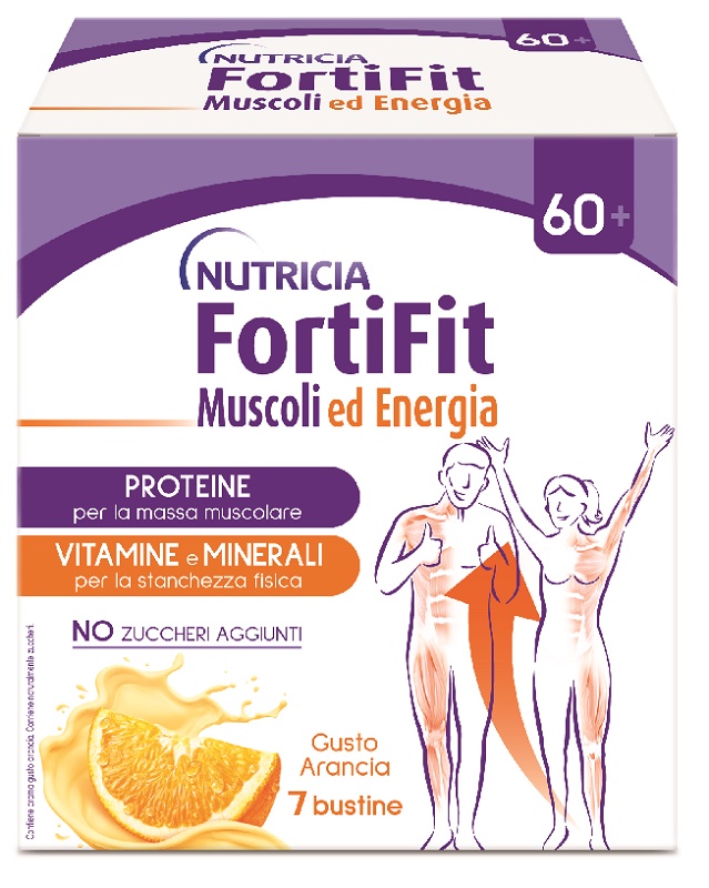 FORTIFIT MUSCOLI&ENERGIA ARANCIA 7 BUSTINE - FarmaLucia