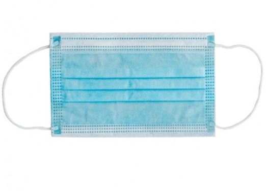 MASCHERINA CHIRURGICA FILTRANTE 98% 3 VELI TIPO IIR CON ELASTICI ADULTI AZZURRA 10 PEZZI - FarmaLucia