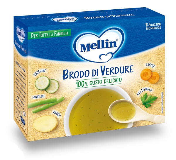 MELLIN BRODO DI VERDURE 10 X 8 G - FarmaLucia