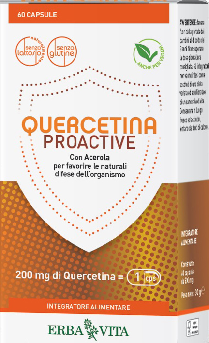 QUERCETINA PROACTIVE 60 CAPSULE - FarmaLucia
