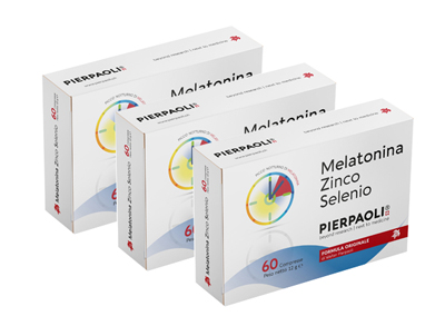 MELATONINA ZINCO SELENIO PROMO PACK 3 PEZZI - FarmaLucia