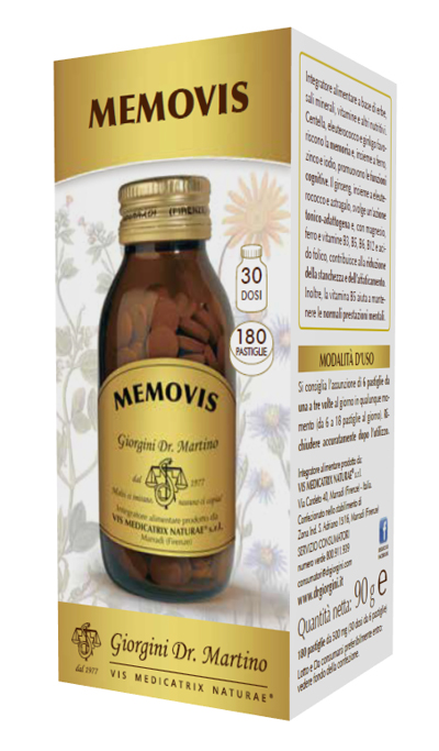 MEMOVIS 180 PASTIGLIE - FarmaLucia