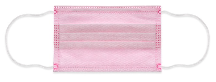 MYMASK PRO TIPO II KIDS MASCHERINA CHIRURGICA A 3 STRATI 10 PEZZI ROSA - FarmaLucia