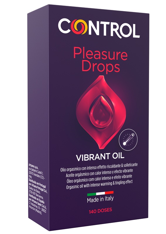 CONTROL VIBRANT OIL PLEASURE DROPS - FarmaLucia