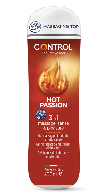CONTROL HOT PASSION MASSAGE GEL 3 IN 1 - FarmaLucia