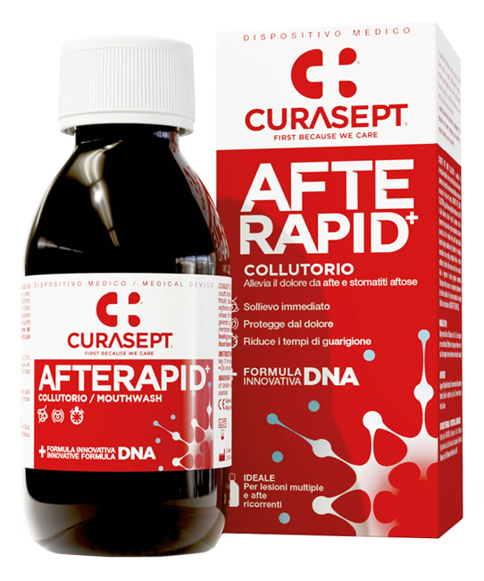 CURASEPT COLLUTORIO AFTE RAPID DNA 125 ML - FarmaLucia