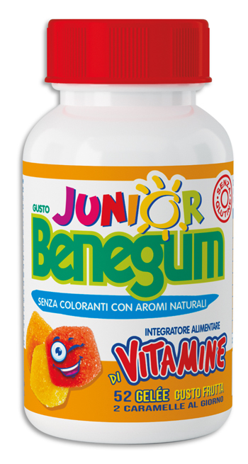 BENEGUM JUNIOR GELEE VITAMINE 52 CARAMELLE - FarmaLucia