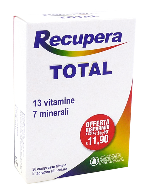 RECUPERA TOTAL 30 COMPRESSE - FarmaLucia