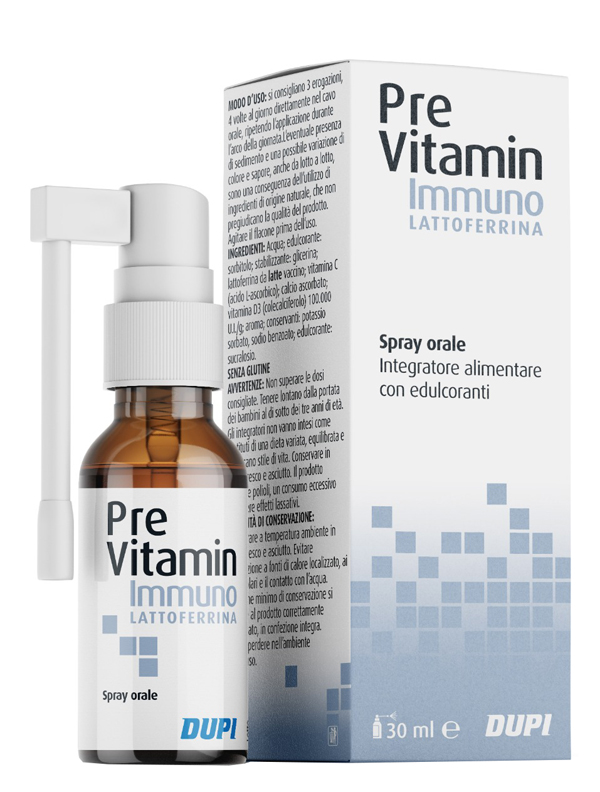 PREVITAMIN IMMUNO LATTOFERRINA 30 ML - FarmaLucia