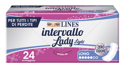 LINES INTERVALLO LADY LIGHT LONG 24 PEZZI - FarmaLucia
