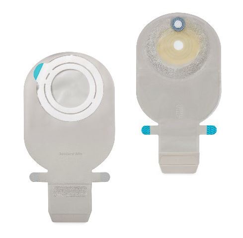SENSURA MIO FLEX SISTEMA 2 PEZZI CON AGGANCIO ADESIVO SACCA ILEOSTOMIA TRASPARENTE 50MM DA 550 ML 30 PEZZI - FarmaLucia