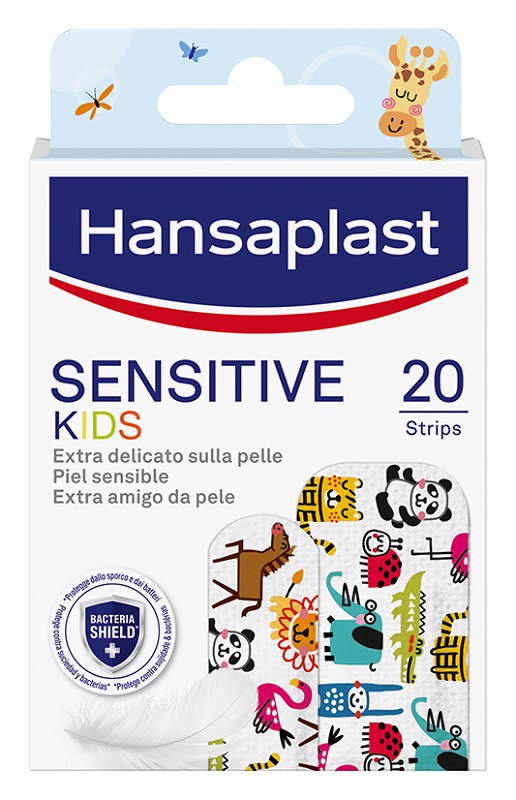 CEROTTO HANSAPLAST SENSITIVE KIDS 20 PEZZI ASSORTITI - FarmaLucia