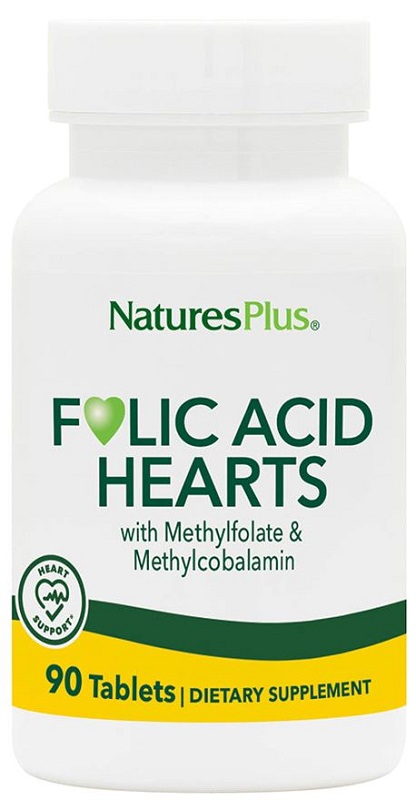 FOLIC ACID HEARTS +B6 B12 90 TAVOLETTE - FarmaLucia