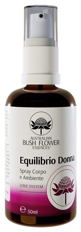 AUSTRALIAN BUSH FLOWER ESSENCES EQUILIBRIO DONNA VAPORIZZATORE 50 ML - FarmaLucia