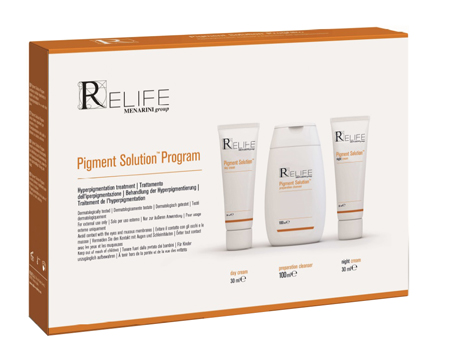 PIGMENT SOLUTION PROGRAM KIT DAY CREAM 30 ML + NIGHT CREAM 30 ML + CLEANSER 100 ML NUOVO PACKAGING MULTILINGUA - FarmaLucia