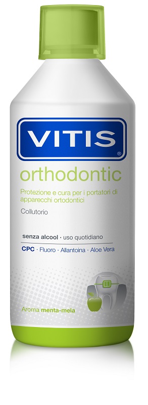 VITIS ORTHODONTIC COLLUTORIO 500 ML GE-IT - FarmaLucia