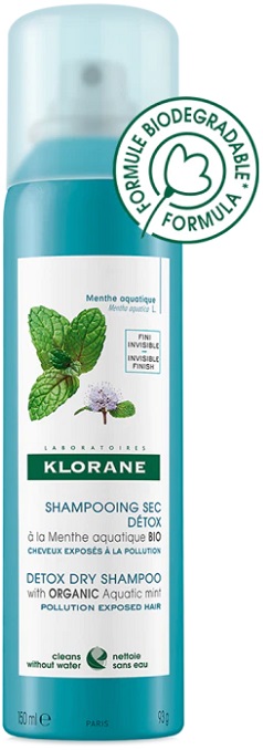 KLORANE SHAMPOO SECCO MENTA 150 ML - FarmaLucia