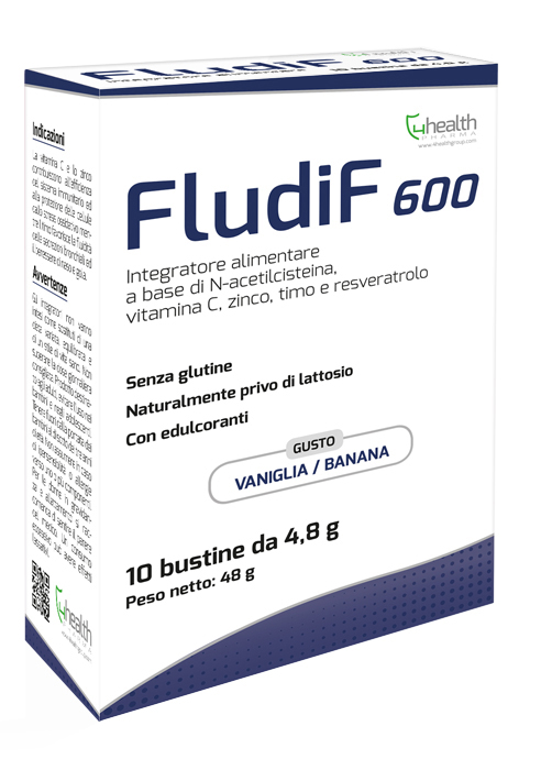 FLUDIF 600 VANIGLIA/BANANA 10 BUSTINE - FarmaLucia