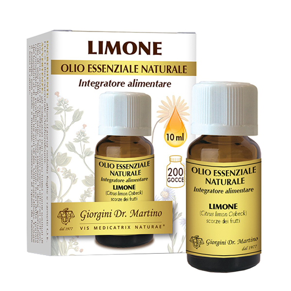 LIMONE OLIO ESSENZIALE NATURALE 10 ML - FarmaLucia