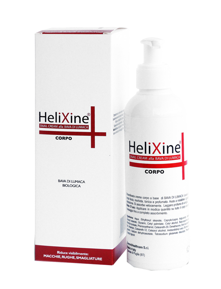HELIXINE CREMA CORPO BAVA LUMACA 200 ML - FarmaLucia