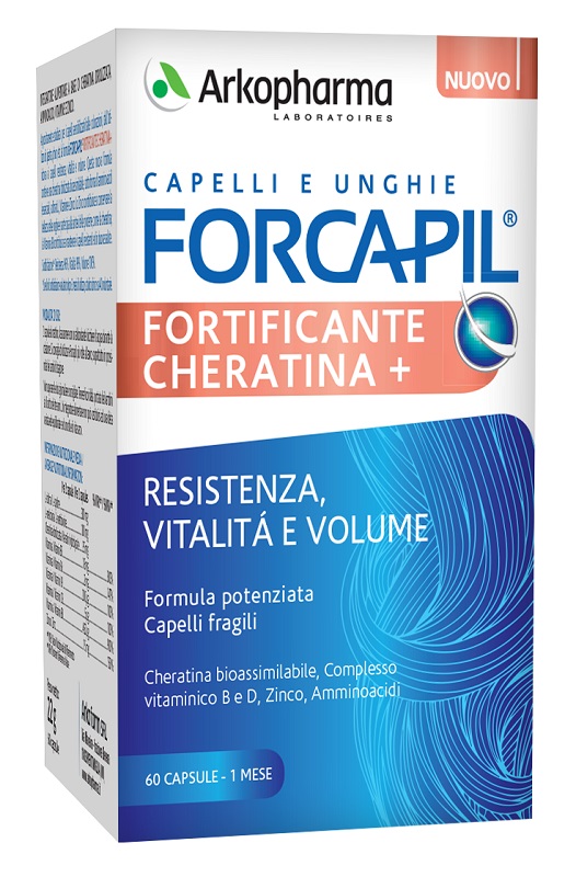 FORCAPIL FORTIFICANTE CHERATINA 60 CAPSULE - FarmaLucia