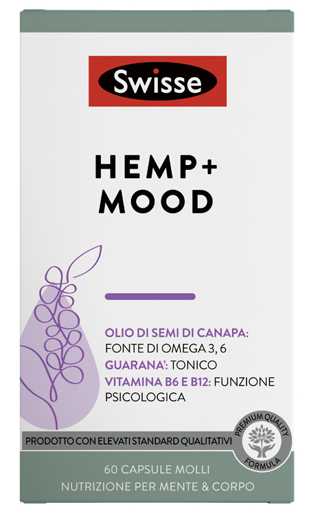 SWISSE HEMP+ MOOD 60 CAPSULE - FarmaLucia