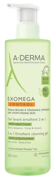 EXOMEGA CONTROL GEL LAVANT 2IN1 500 ML - FarmaLucia