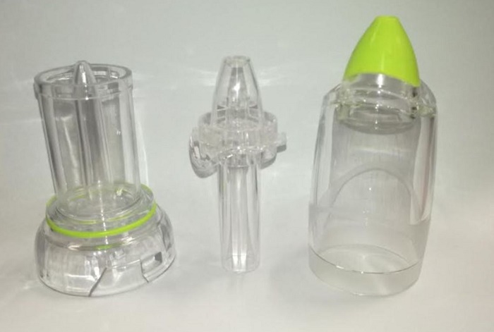 KIT DI RICAMBIO COMPLETO RINOWASH EGO CON VASCHETTA PORTAFARMACO + ATOMIZZATORE + GUARNIZIONE DI TENUTA + CAMPANA ESTERNA - FarmaLucia