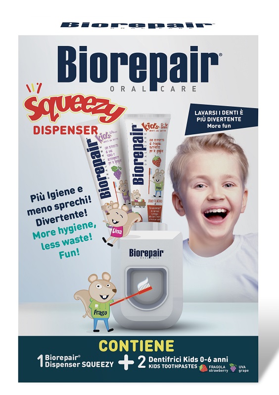 BIOREPAIR SQUEEZE DISPENSER + 2 KIDS 50 ML - FarmaLucia
