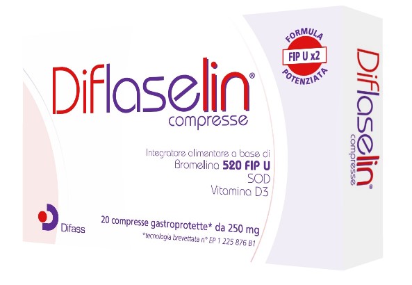 DIFLASELIN 20 COMPRESSE GASTROPROTETTE 250 MG - FarmaLucia