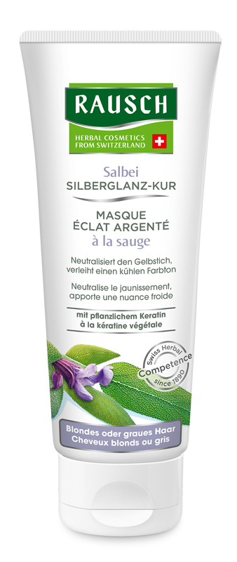 RAUSCH MASCHERA CURATIVA LUCENTEZZA ARGENTEA ALLA SALVIA 100 ML - FarmaLucia