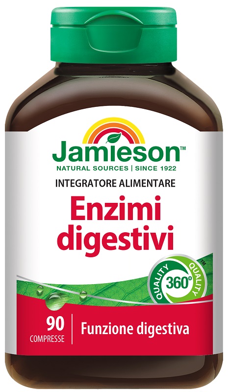 JAMIESON ENZIMI DIGESTIVI 90 COMPRESSE - FarmaLucia