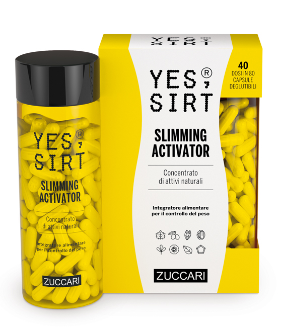 YES SIRT SLIMMING ACTIVATOR 80 CAPSULE 300MG - FarmaLucia