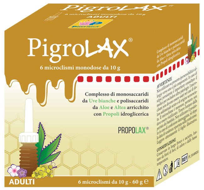 MICROCLISMA PIGROLAX ADULTI 6 X 10 G - FarmaLucia